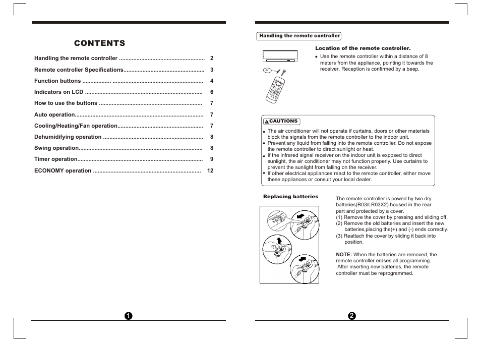 Т³гж 2 | Pridiom High Wall Remote Control Manual User Manual | Page 2 / 7