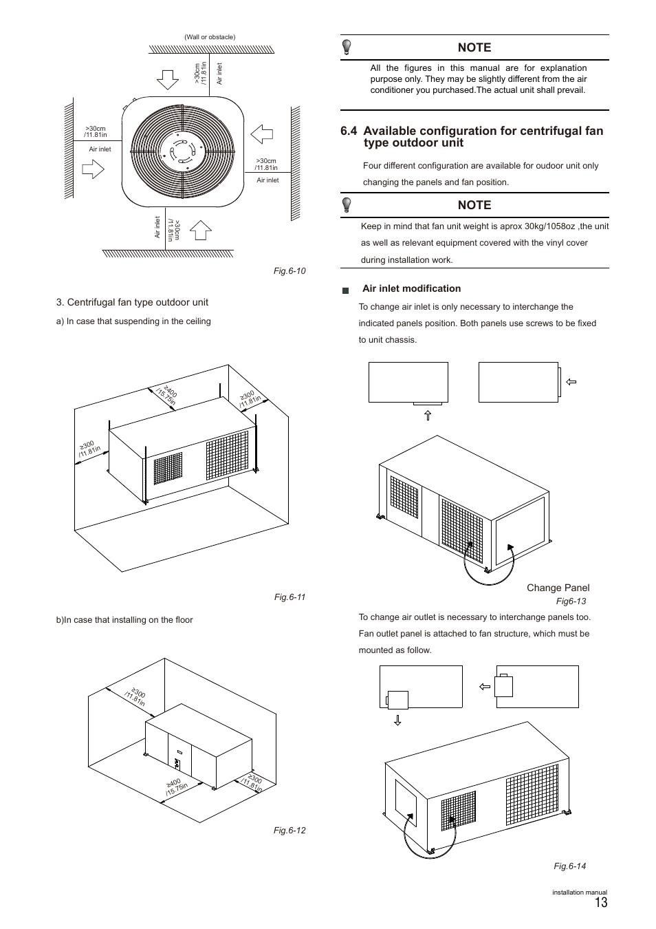 Pridiom Concealed Duct Installation Manual User Manual | Page 15 / 28