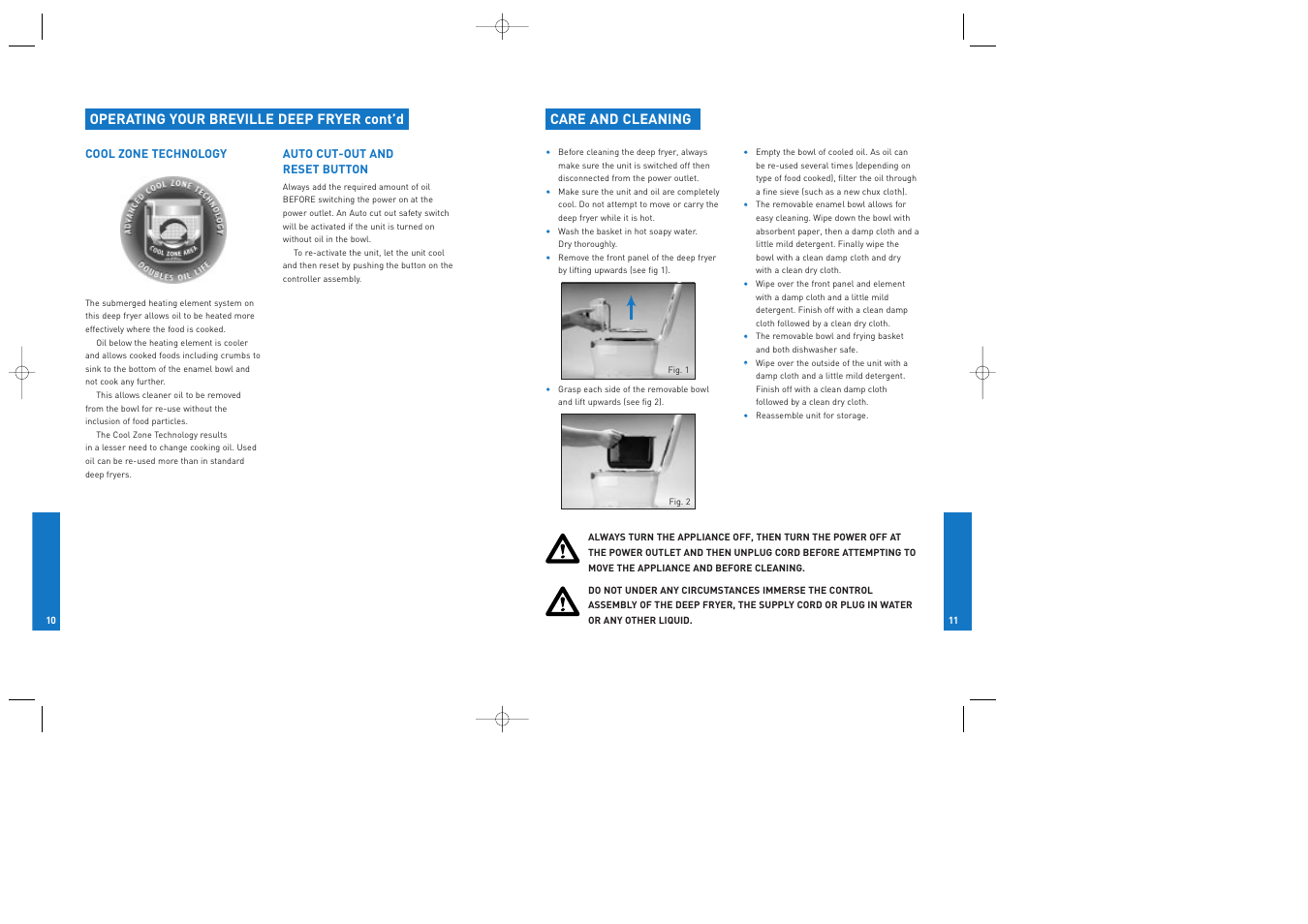 Breville DFY25 User Manual | Page 6 / 14