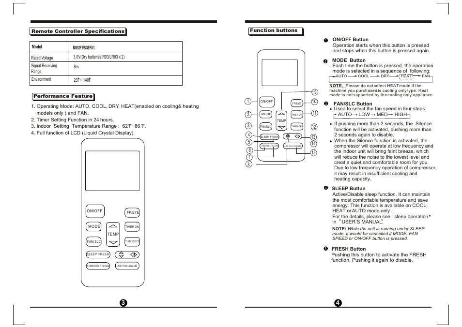 Т³гж 3 | Pridiom Elite Series PWS247EL Remote Control Manual User Manual | Page 3 / 8