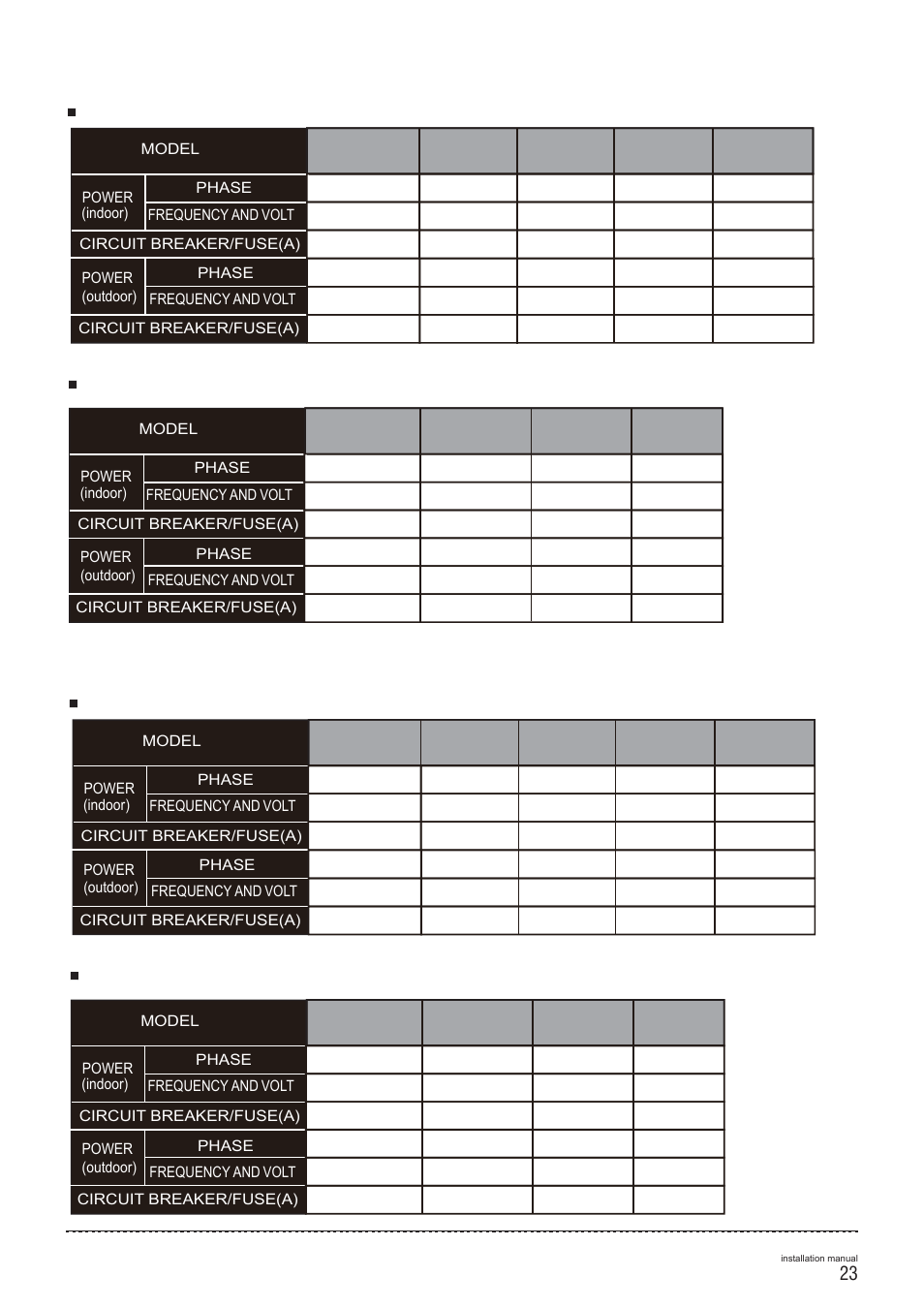 Pridiom Cassettes PCM183HX Installation Manual User Manual | Page 24 / 41