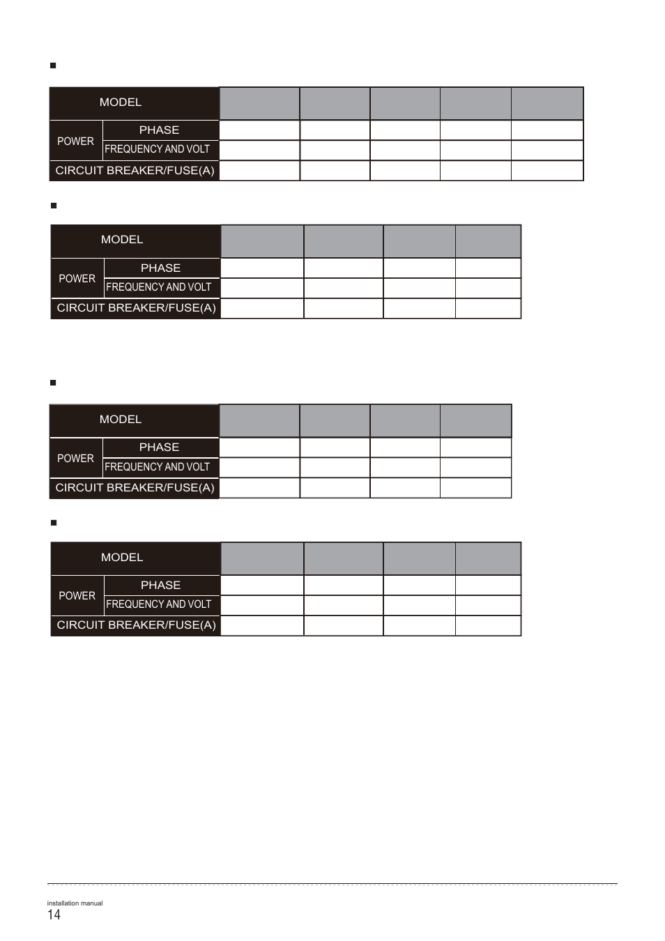 Pridiom Floor and Ceiling PFCM183HX Installation Manual User Manual | Page 15 / 25