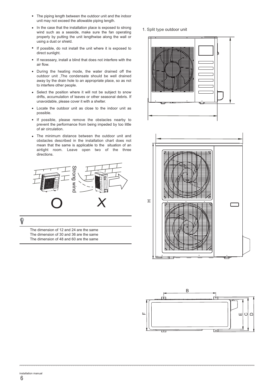 Pridiom Floor and Ceiling PFCM183HX Installation Manual User Manual | Page 7 / 25