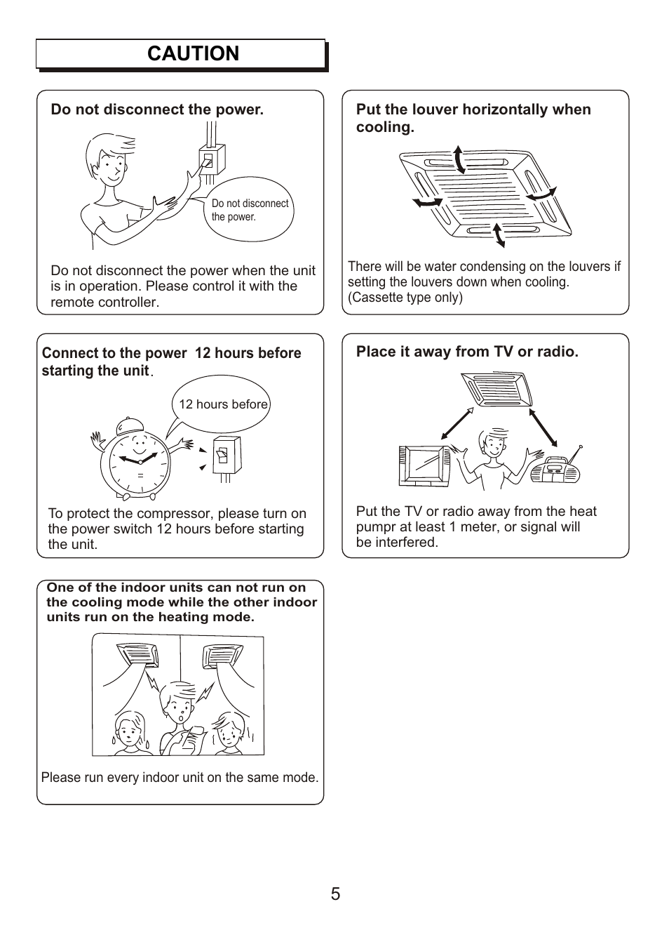 Т³гж 7, Caution | Pridiom Floor and Ceiling PFCM183HX User Manual User Manual | Page 7 / 16