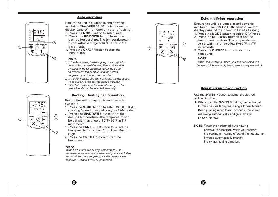 Т³гж 6, Hour | Pridiom Floor and Ceiling PFCM183HX Remote Control Manual User Manual | Page 6 / 8