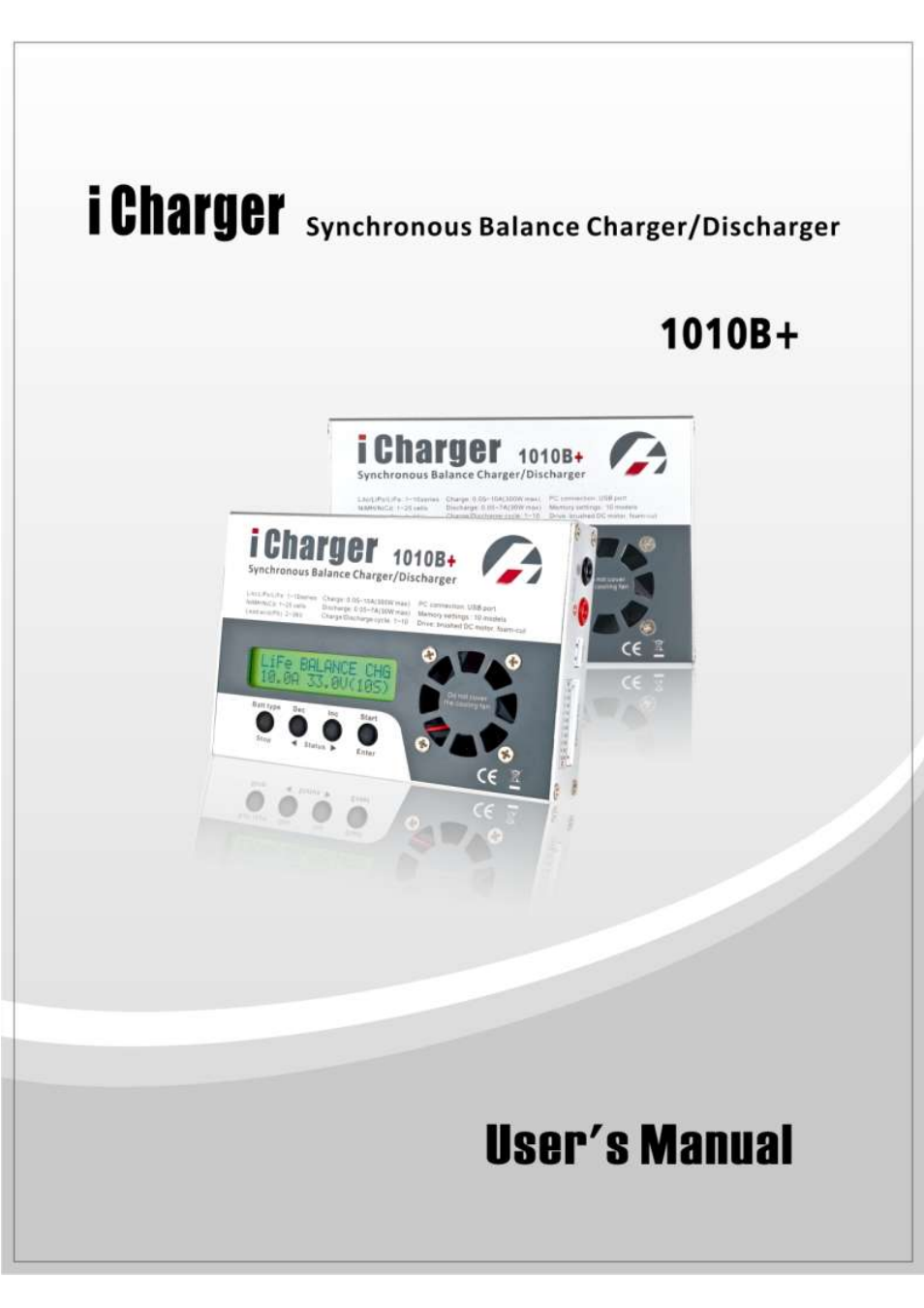 ProgressiveRC 1010B+ iCharger User Manual | 31 pages