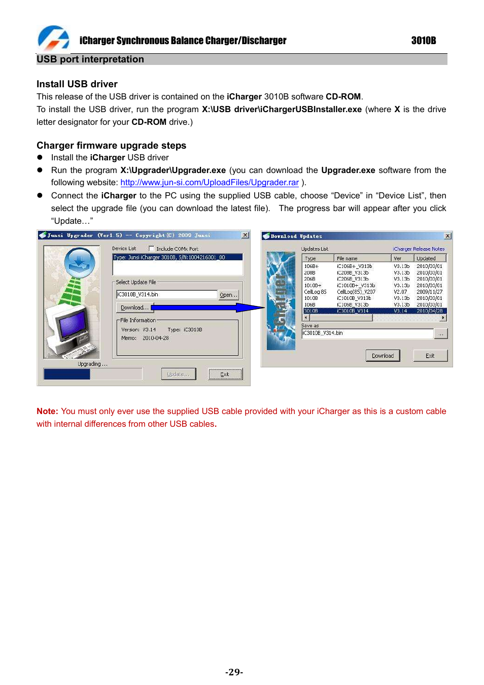 ProgressiveRC 3010B iCharger User Manual | Page 29 / 32