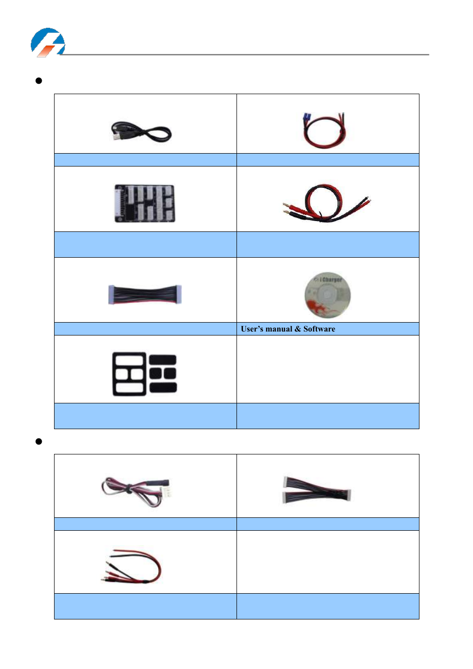 4010duo standard accessories, 4010duo optional accessories | ProgressiveRC 4010Duo iCharger User Manual | Page 8 / 42