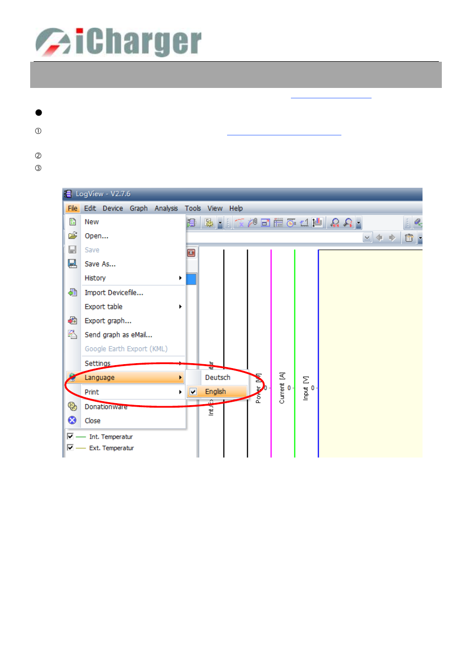 Use logview for 308duo, Communication steps | ProgressiveRC 308Duo iCharger User Manual | Page 36 / 42