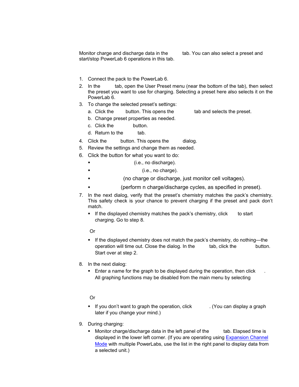 Cells tab, Operating from the cells tab, Monitor charging data | Details | ProgressiveRC 6 PowerLab User Manual | Page 39 / 83