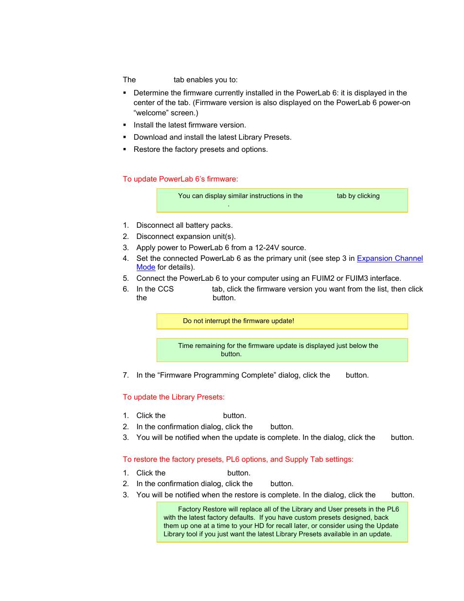 Firmware tab, Details | ProgressiveRC 6 PowerLab User Manual | Page 44 / 83
