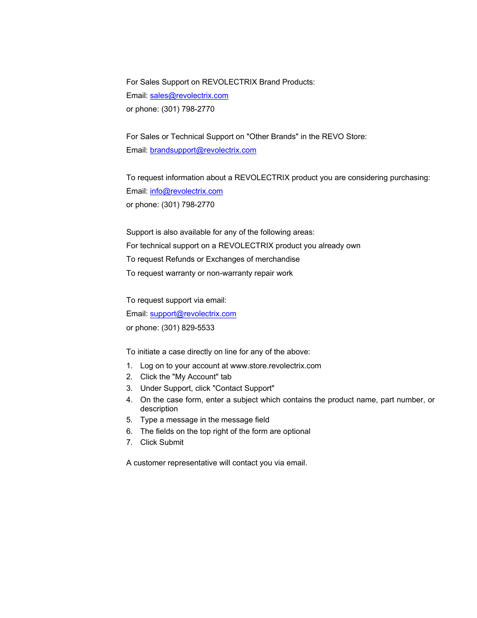 Support options | ProgressiveRC 6 PowerLab User Manual | Page 82 / 83