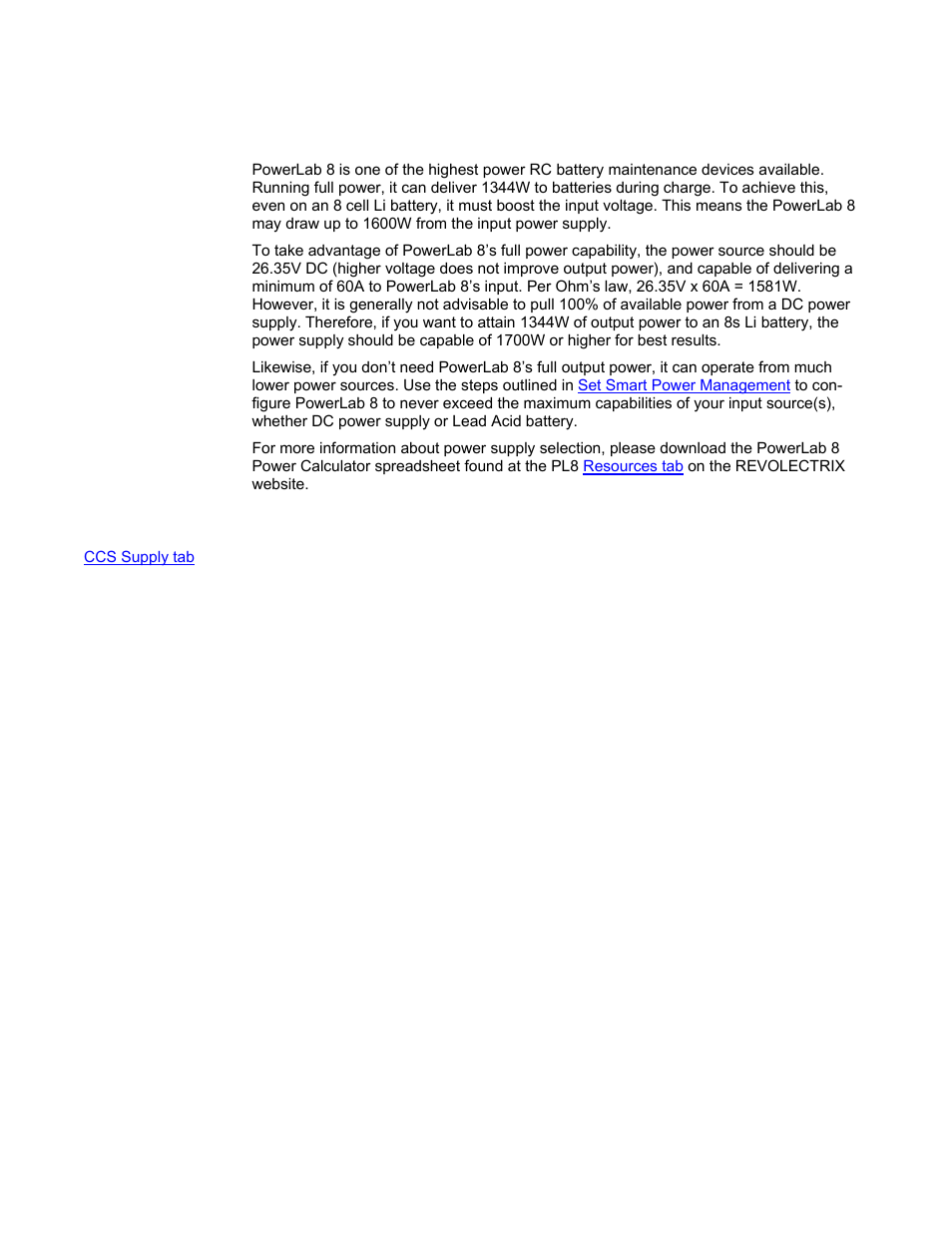 Power supplies | ProgressiveRC 8 PowerLab User Manual | Page 27 / 86