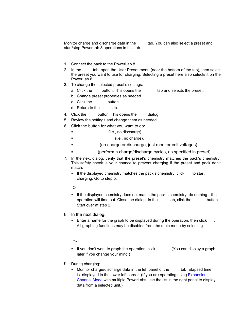 Cells tab, Operating from the cells tab, Monitor charging data | Details | ProgressiveRC 8 PowerLab User Manual | Page 40 / 86