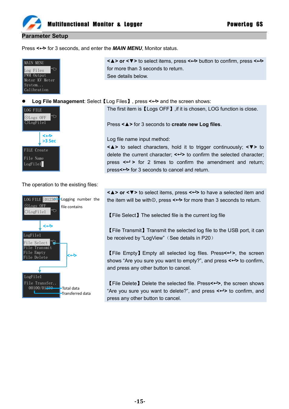 ProgressiveRC 6S PowerLog User Manual | Page 15 / 24