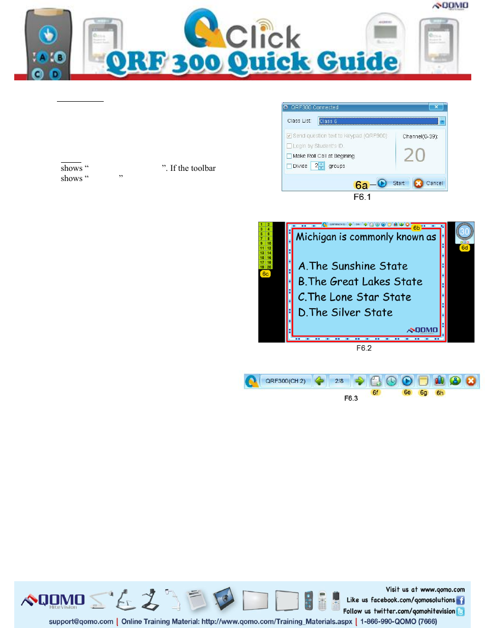 QOMO QRF300 V7 User Manual | Page 3 / 4