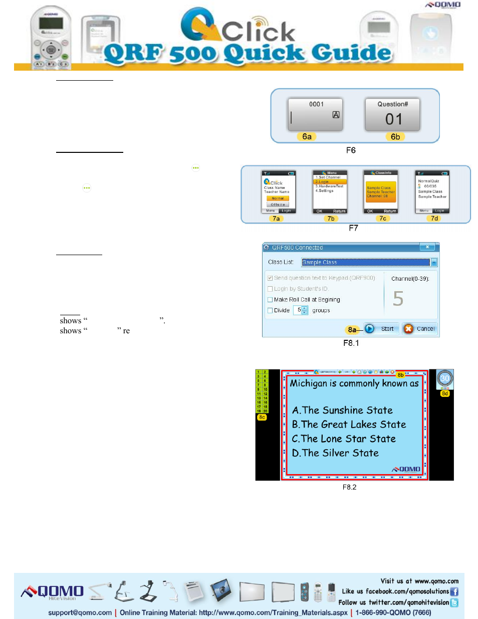 QOMO QRF500 V7 User Manual | Page 3 / 4