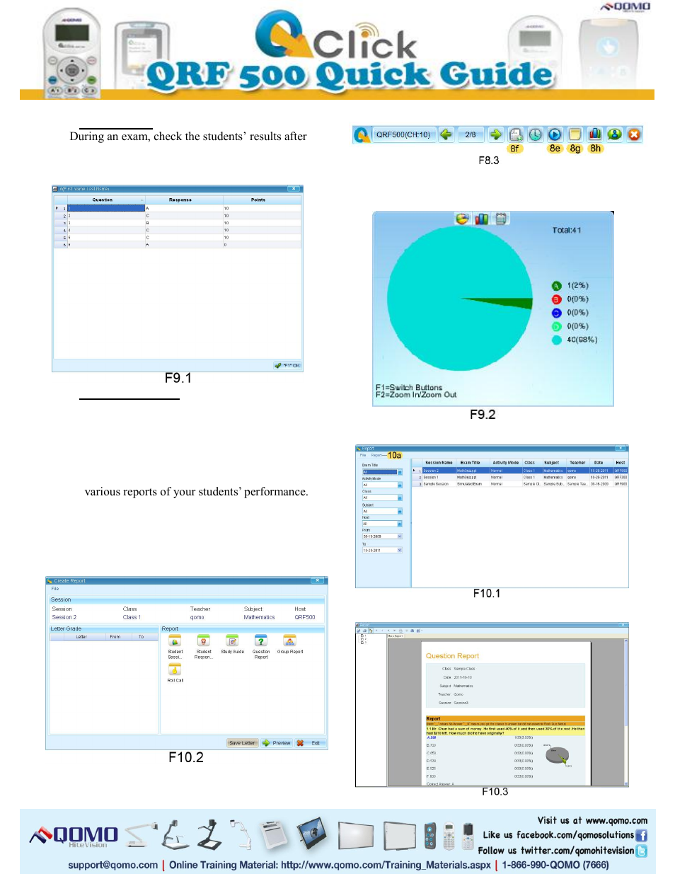 QOMO QRF500 V7 User Manual | Page 4 / 4