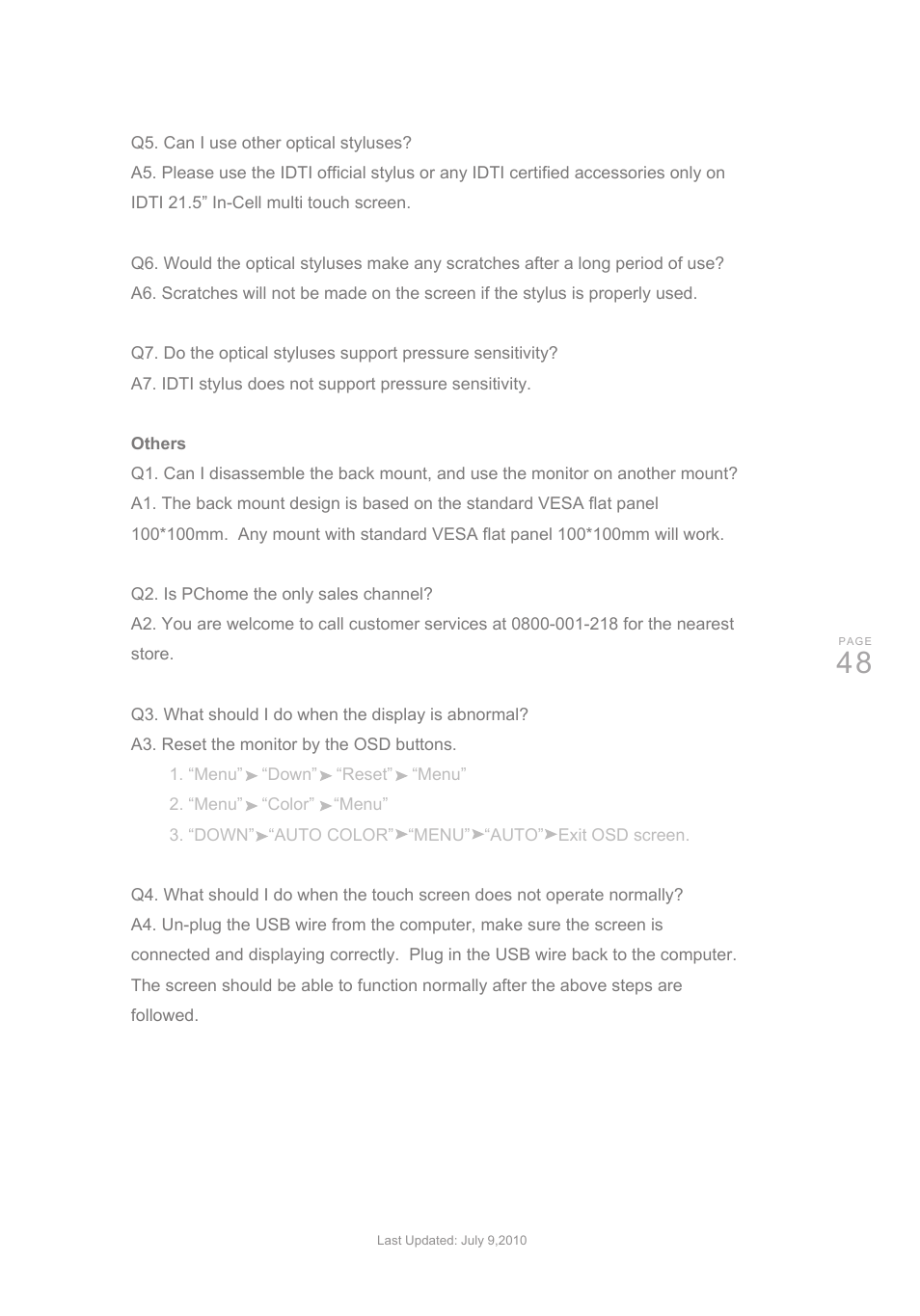 QOMO QIT600 User Manual | Page 50 / 51