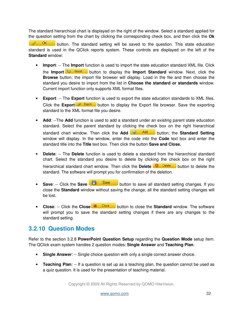 10 question modes | QOMO QIR300 User Manual User Manual | Page 32 / 91