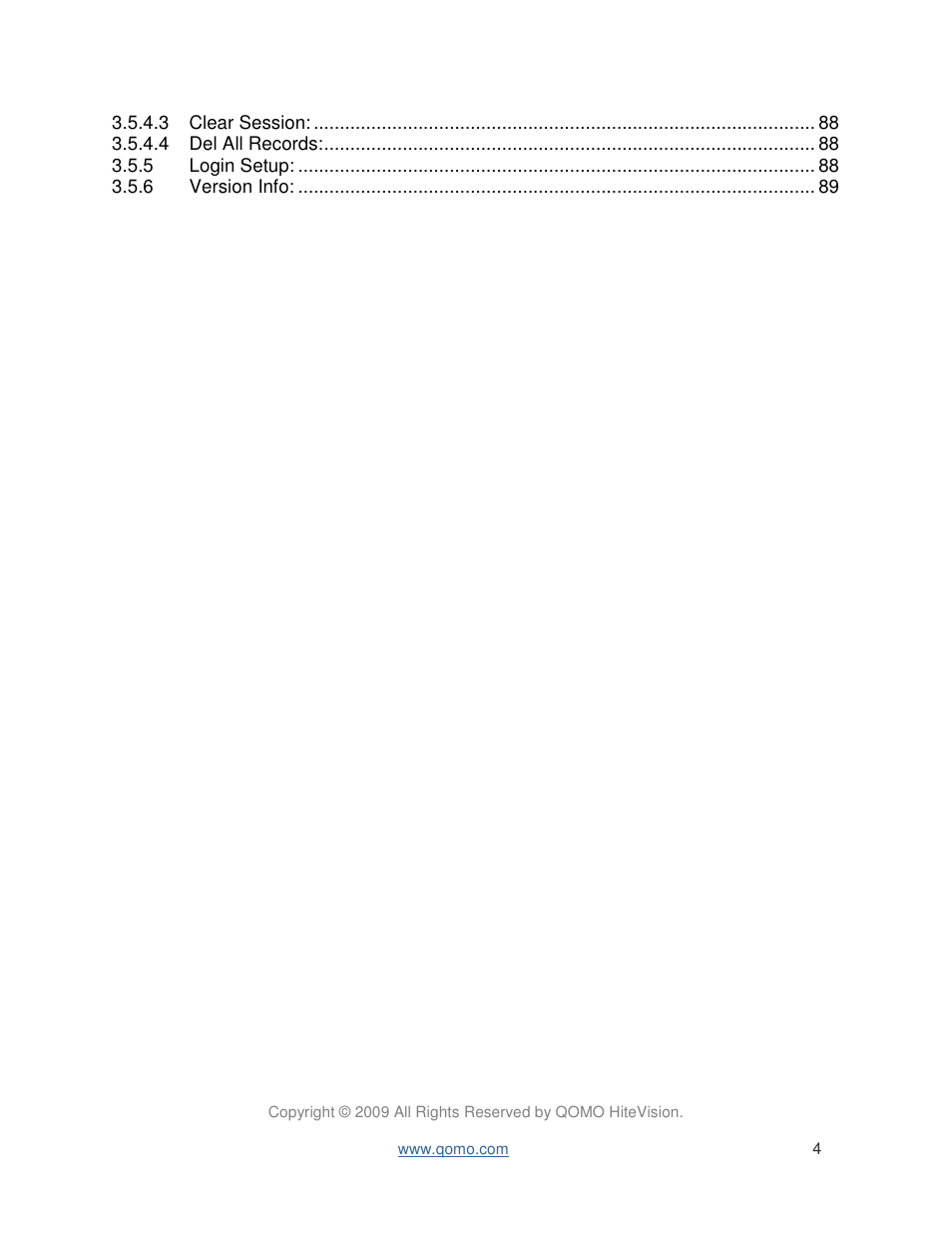 QOMO QIR300 User Manual User Manual | Page 4 / 91