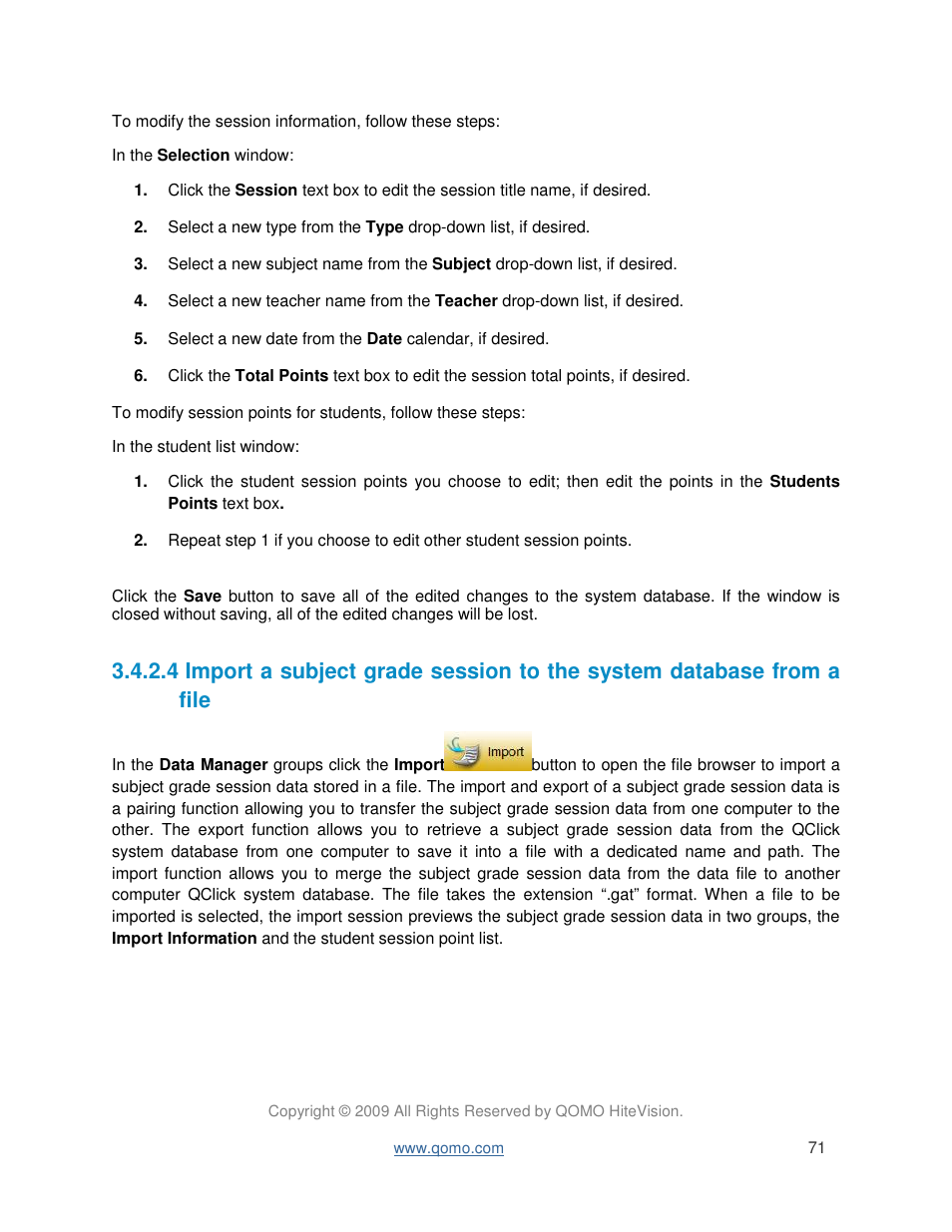 QOMO QIR300 User Manual User Manual | Page 71 / 91