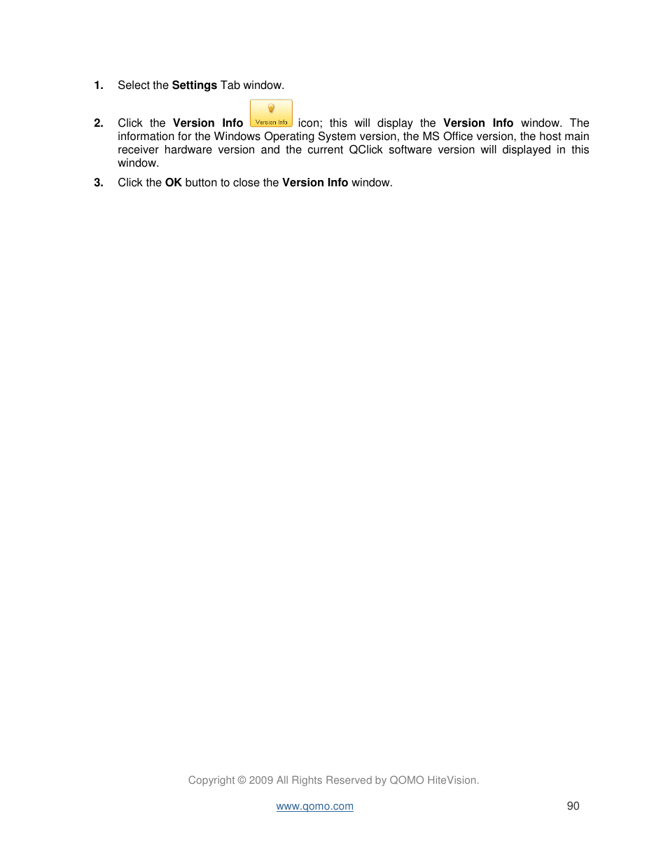 QOMO QIR300 User Manual User Manual | Page 90 / 91