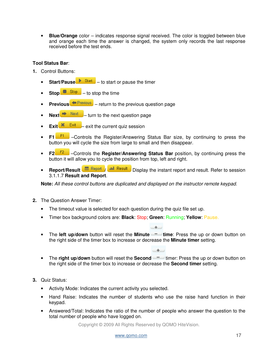 QOMO QRF300 User Manual User Manual | Page 17 / 90