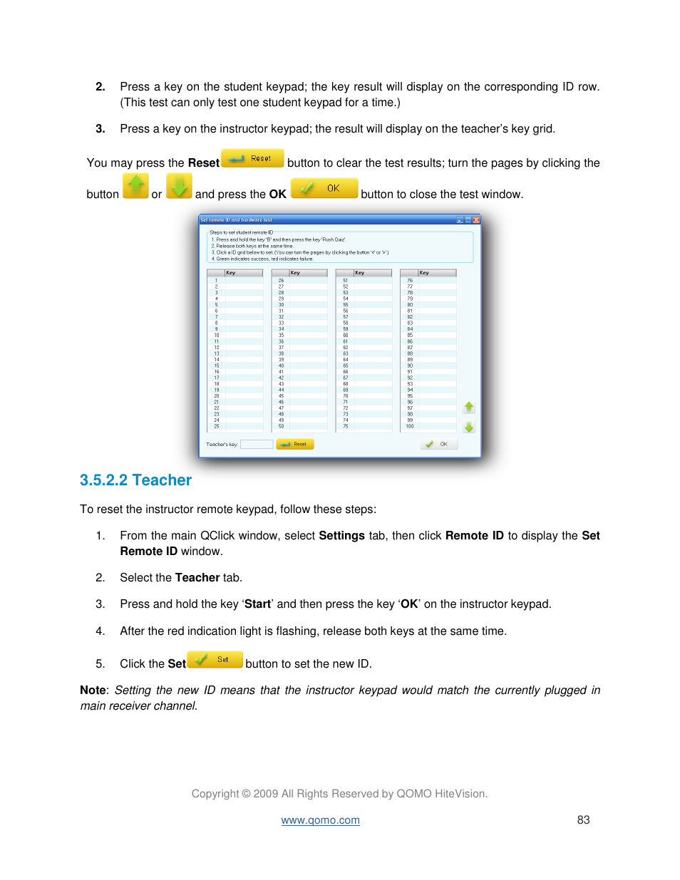2 teacher | QOMO QRF300 User Manual User Manual | Page 83 / 90