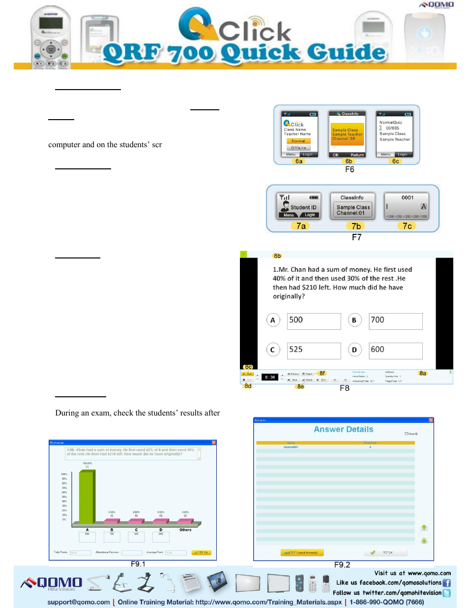 QOMO QRF700 Quick Start User Manual | Page 4 / 5