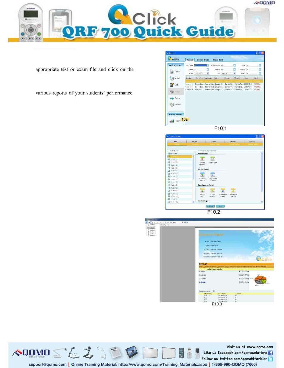 QOMO QRF700 Quick Start User Manual | Page 5 / 5