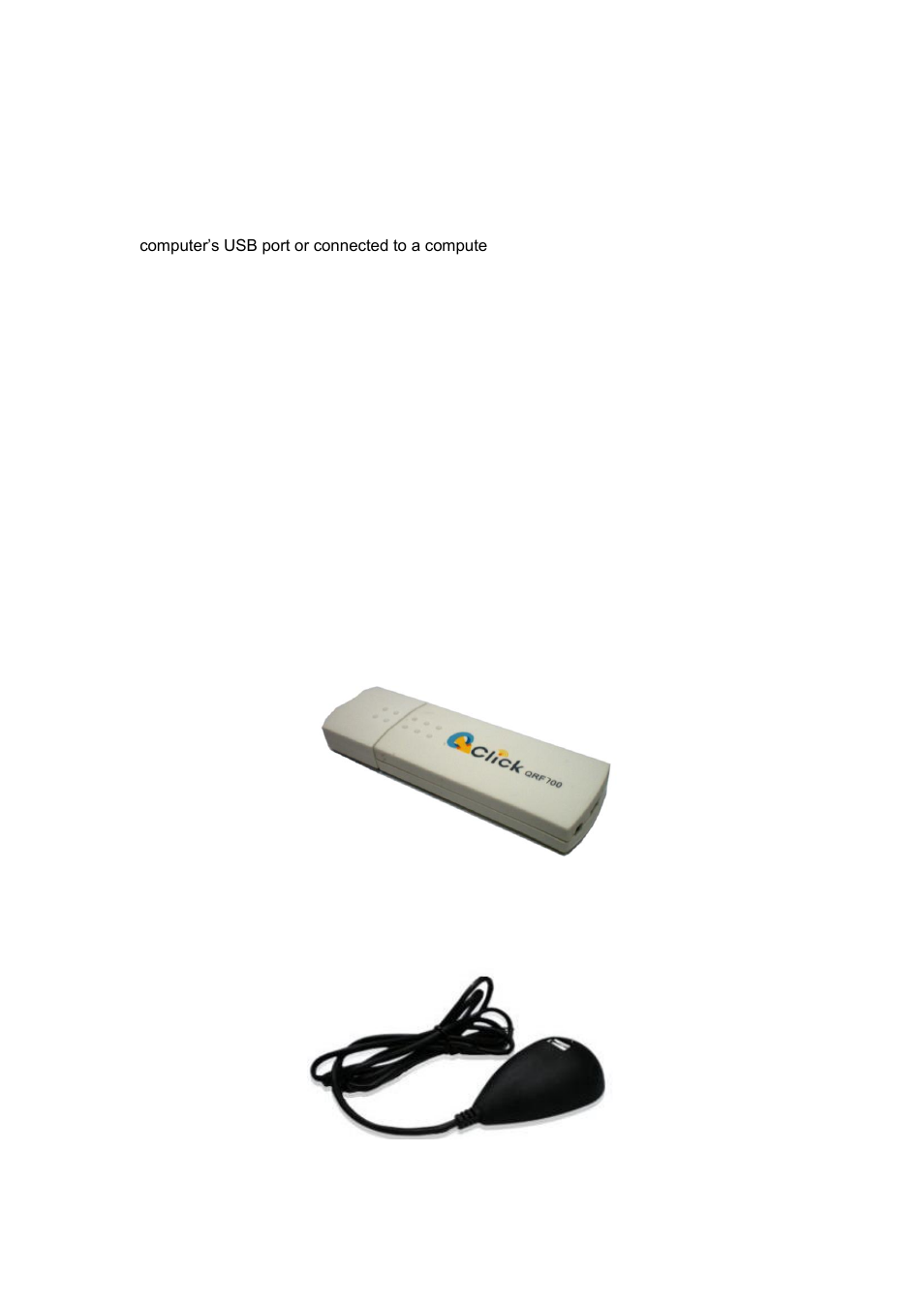 Main receiver and usb cable, Specifications, Illustration | 3 main receiver and usb cable, 1 specifications, 2 illustration | QOMO QRF700 User Manual User Manual | Page 159 / 161