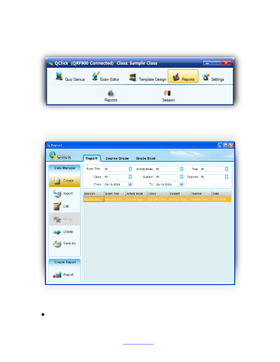 Reports, 4 reports, 1 reports | QOMO QRF900 User Manual User Manual | Page 34 / 129