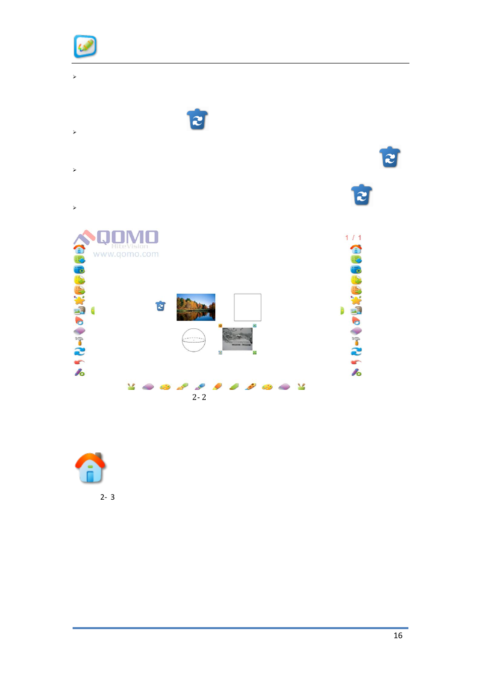 Start | QOMO KidzFlow! Manual User Manual | Page 16 / 59