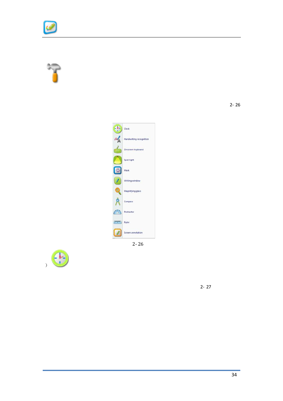Tools | QOMO KidzFlow! Manual User Manual | Page 34 / 59