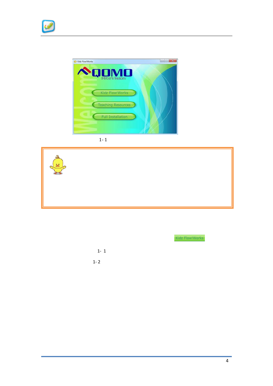QOMO KidzFlow! Manual User Manual | Page 4 / 59