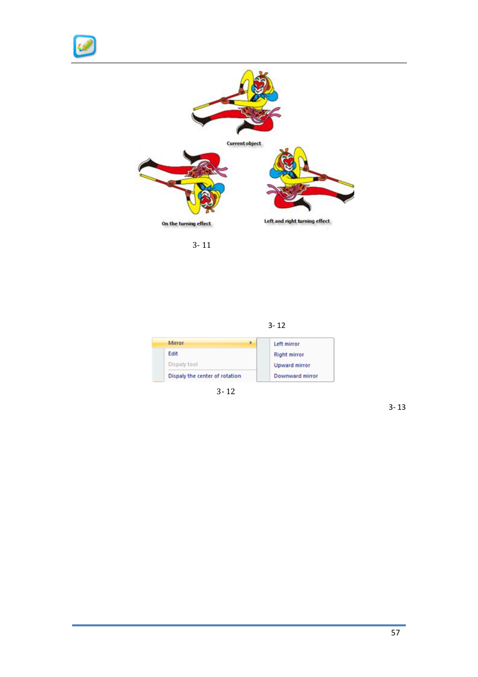 Mirror | QOMO KidzFlow! Manual User Manual | Page 57 / 59