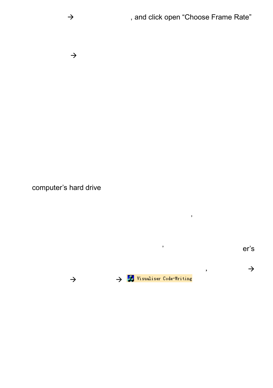 Controlling visualizer by computer, Controlling projector by visualizer | QOMO QD3900 User Manual | Page 17 / 24