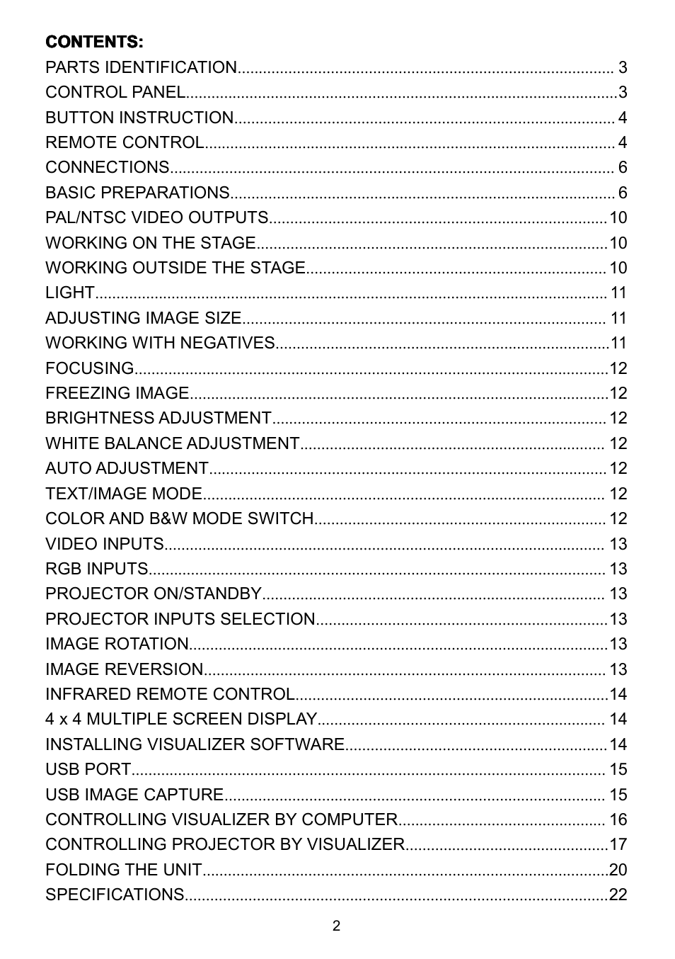 QOMO QD3800 User Manual | Page 3 / 25