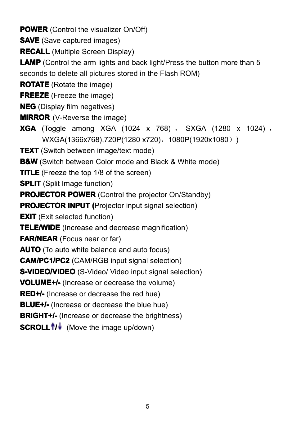 QOMO QD3800 User Manual | Page 6 / 25