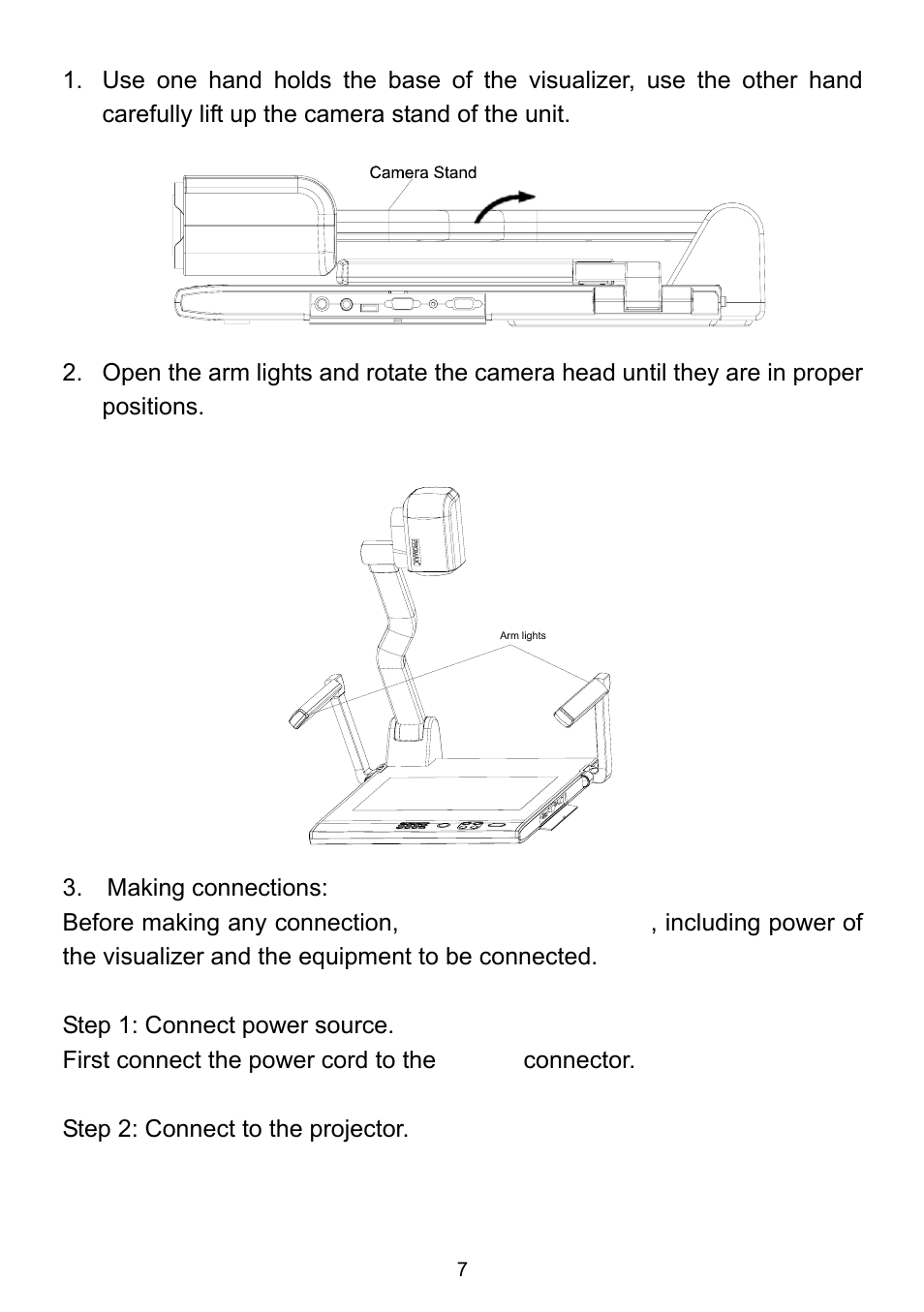 QOMO QD1200 User Manual | Page 7 / 26