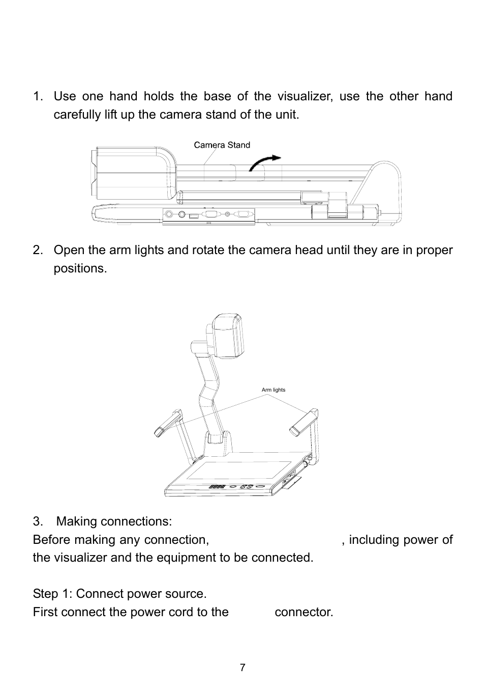 Basic preparations | QOMO QD1600 User Manual | Page 7 / 28