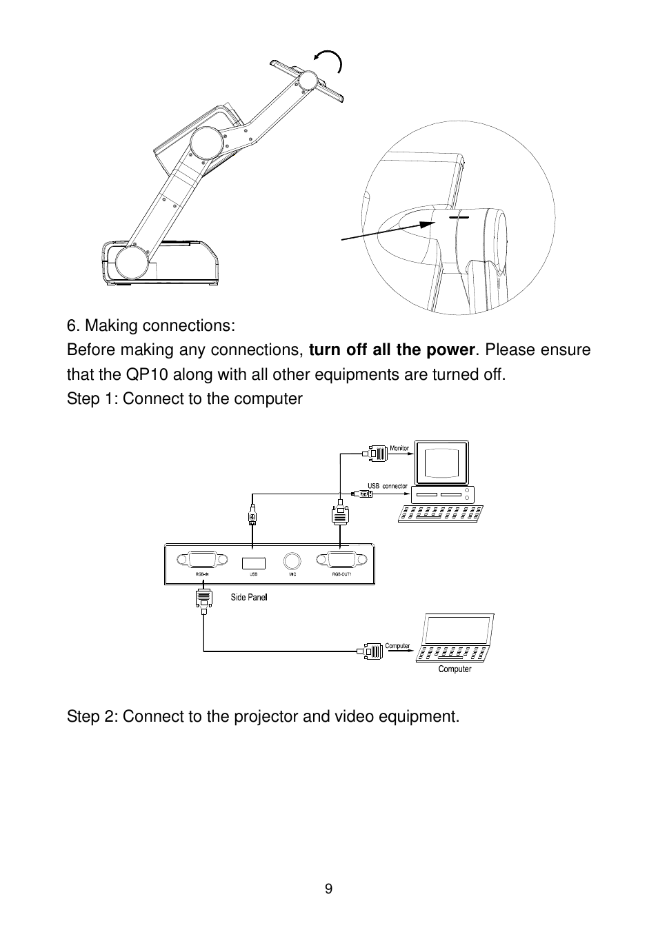 QOMO QP10 User Manual | Page 9 / 17
