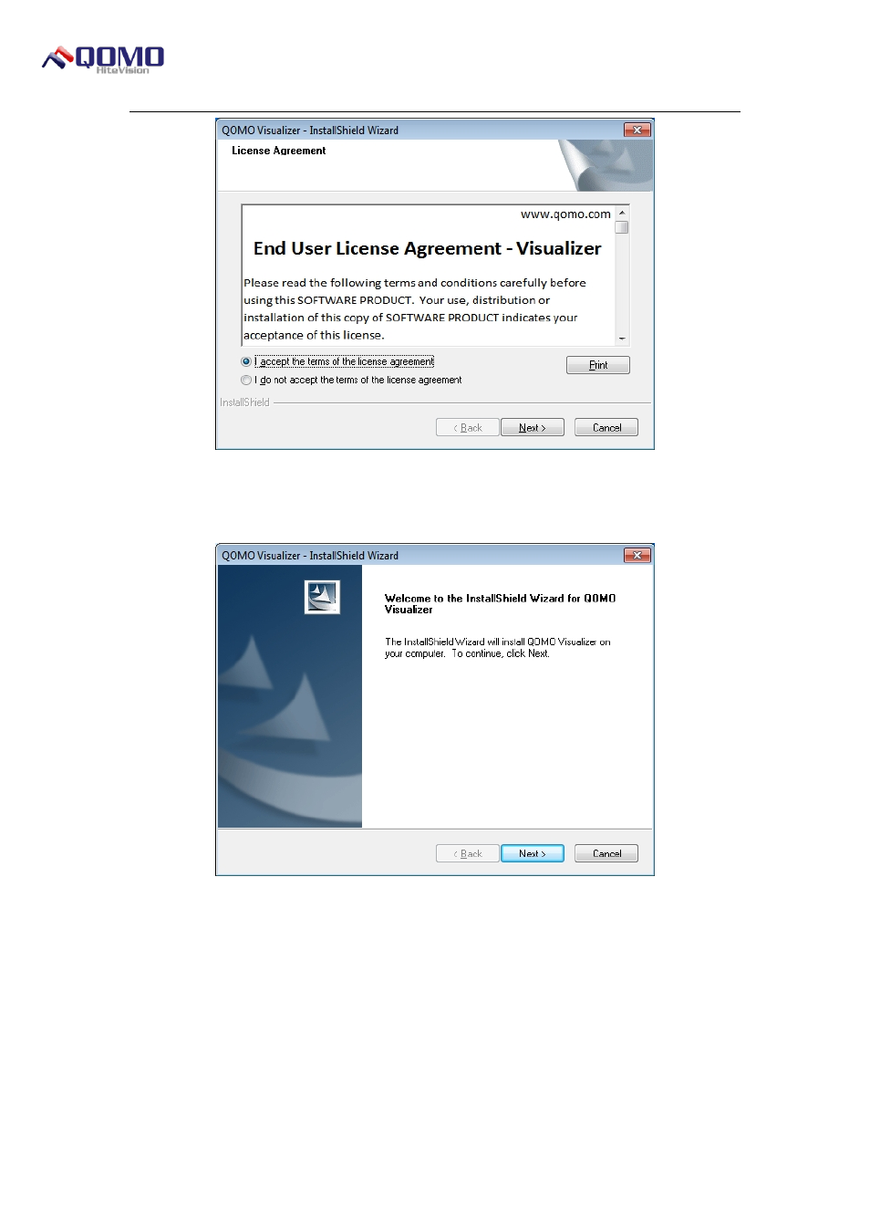 QOMO Visualizer User Manual | Page 4 / 30