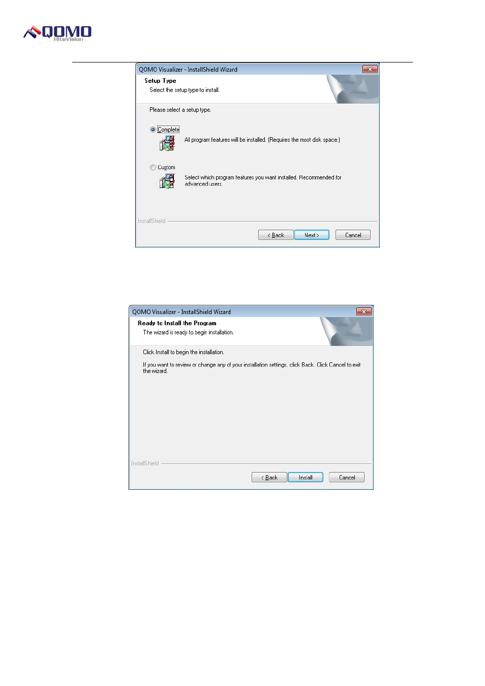 QOMO Visualizer User Manual | Page 6 / 30