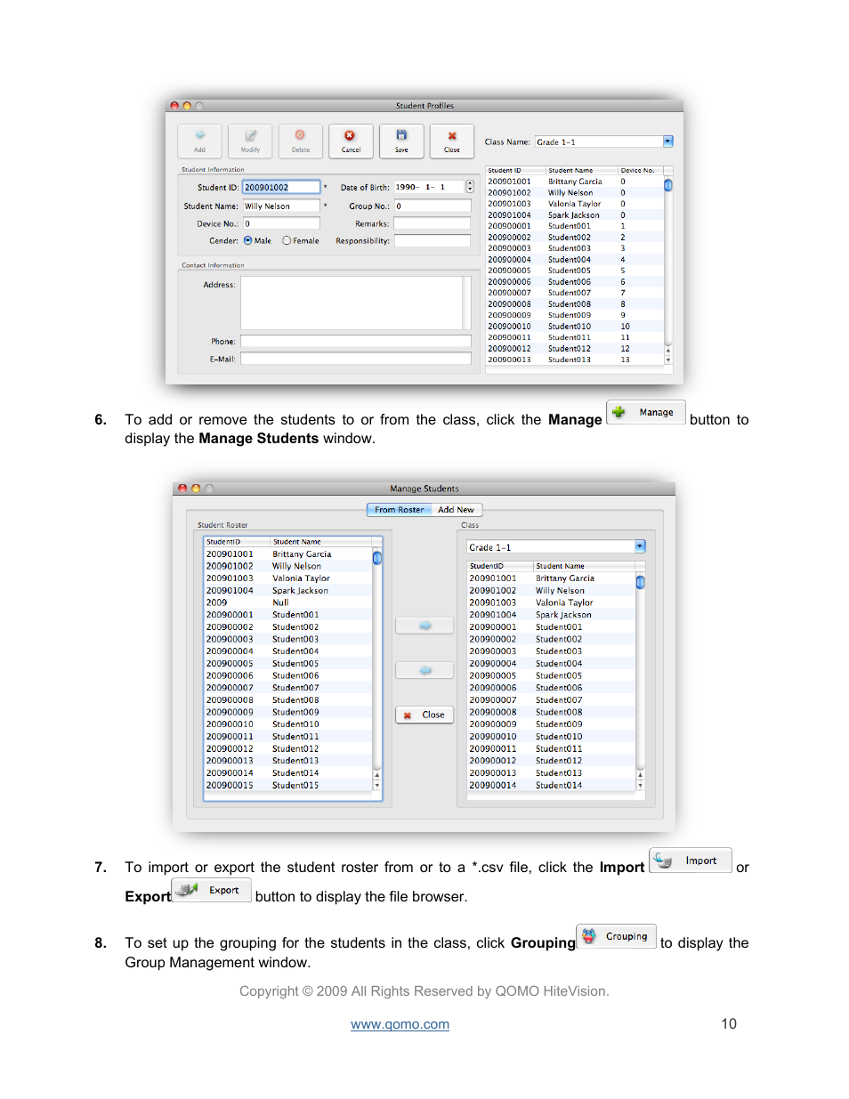 QOMO QRF300 User Manual | Page 10 / 77