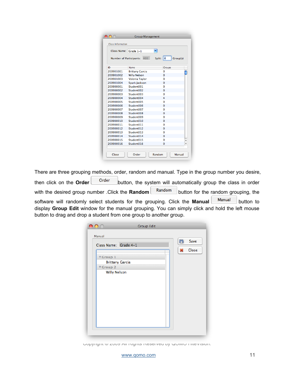 QOMO QRF300 User Manual | Page 11 / 77