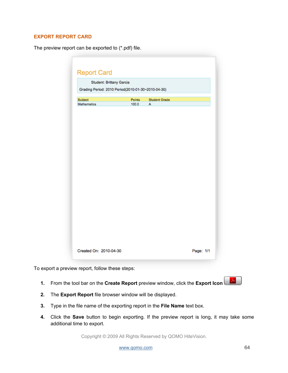 QOMO QRF300 User Manual | Page 64 / 77