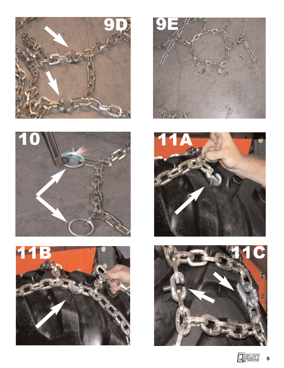 Quality Chain Diamond Pattern Mounting and Cut Down User Manual | Page 7 / 9