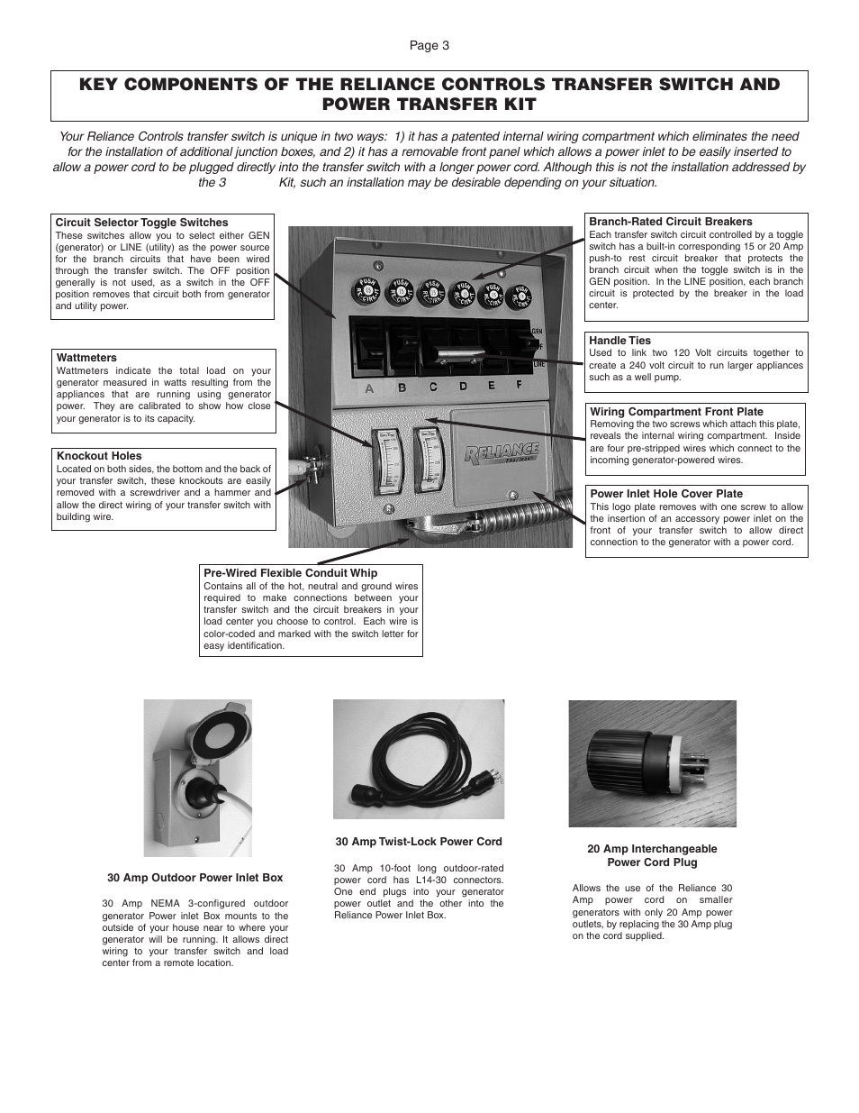 Reliance Controls 3006HDK User Manual | Page 4 / 16